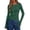Dark Green,#077, variant on Womens Lace Crew Neck Bell Long Sleeve Solid Color Crop Tops Floral Mesh Blouse Fall Spring,M