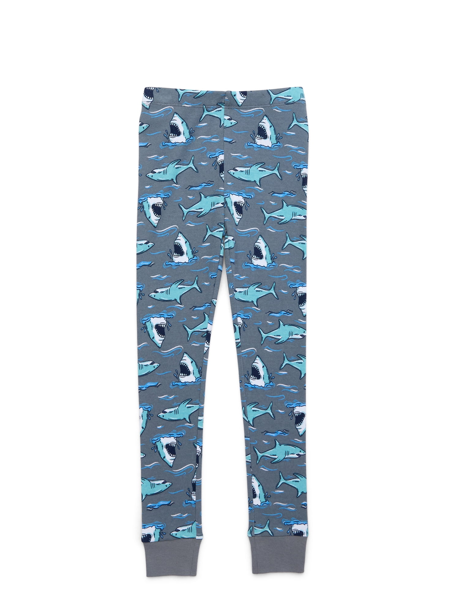 Wonder Nation Boys Short Sleeve Top, Pants and Shorts Pajama Sleep Set, 3-Piece, Sizes 4-10