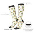 thumbnail image 4 of Fotbe Lovely Avocado Calcetas Divertidas Estampadas para Hombre y Mujer, Calcetas de Algodón hasta la Rodilla para Caminar, Correr, Enfermería y Embarazo, 4 of 6