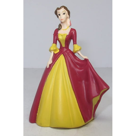 Pvc Figure Beauty and the Beast Belle Red Gown New