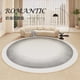 thumbnail image 4 of Cream Style Carpets for Living Room Light Luxury Bedroom Decor Plush Carpet Fluffy Soft Bedside Rug Home Thicken Round Floor Mat My Lux Decor Round, 4 of 14