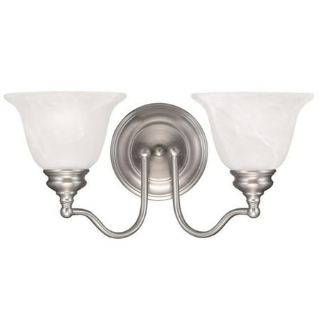 Livex Lighting - Essex - 2 Light Bath Vanity in Traditional Style - 15.25 Inches