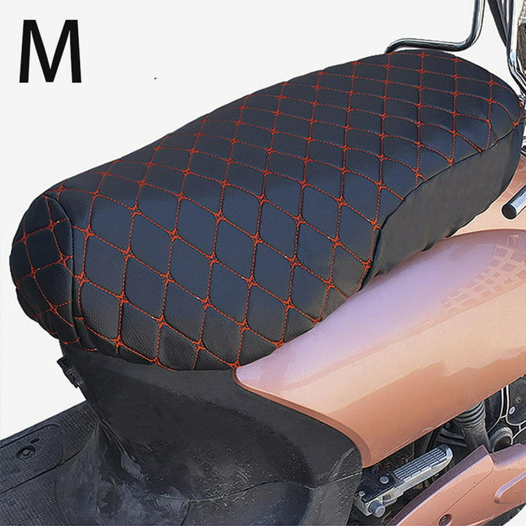 Motorcycle Seat Cushion Cover Storage ACCS Fabric Fit Outdoor , 