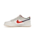 thumbnail image 2 of Nike Kid's Dunk Low White Multi-Color Paisley Shoes, from StockX, 2 of 5