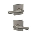thumbnail image 6 of Schlage Fc172-Brw-Col Custom Broadway Non-Turning Two-Sided Dummy Door Lever Set - Black, 6 of 7