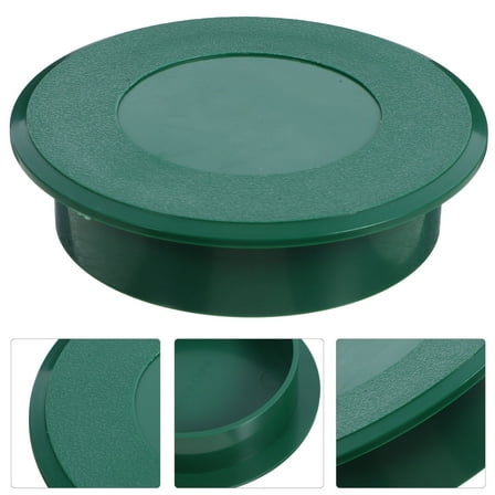 Greenadscape Golf Putting Hole Cover 1Set Green Plastic Golf Hole Cup Cover for Golf Enthusiasts