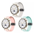 thumbnail image 1 of 3 Correas 18mm Silicona Magnética For Huawei Watch Gt4 41mm, 1 of 1