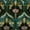 Color 1, variant on Vintage Peel and Stick Wallpaper Art Deco Tropical Palm Leaf Gold Green Details Wall Mural 23.6in x 9.8ft Self Adhesive Removable Wall Paper Renter Friendly Wallpaper for Nursery Bedroom Cabinets