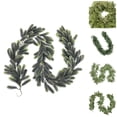 thumbnail image 3 of Furvclv 200cm Christmas Garlands Artificial Faux Greenery Garland Wall Hanging Simulated Vines for Wedding Backdrop Arch Wall Decor, 3 of 9