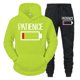 thumbnail image 3 of Conjunto de 2 piezas de sudadera y pantalones divertidos con estampado de batería "PATIENCE" para hombre, sudadera de manga larga, chándal, ropa deportiva unisex, 3 of 4