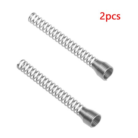 2pcs Silver for Xiaomi M365/Pro Colorful Brake Accessory Light Weight Tail Caps Retractable Brake Springs Brake Line Scooter Brake