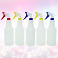 thumbnail image 4 of Milisten 5pcs Handheld Spray Bottles Multi-use Sanitizer Sprayer Empty Alcohol Dispenser Cleaner Container for Indoor Outdoor 750ml Random Color, 4 of 5