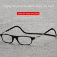 thumbnail image 5 of 2024 Hanging Folding Magnetic Reading Eyeglasses Glasses Front Click Connect Neck New, 5 of 5