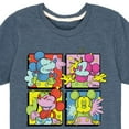 thumbnail image 3 of Disney - Mickey Mouse - Pop Art Mickey Expressions - Youth Short Sleeve Graphic T-Shirt, 3 of 5
