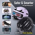 thumbnail image 3 of Casco de bicicleta Asteron con pantalla LED para mujer con señales, 3 of 7