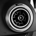 thumbnail image 3 of VALINK 4Pcs/Set Air Outlet Plug Cover Sticker Decor Ring Aluminum Alloy for AUDI A3 S3 Q2L, 3 of 8