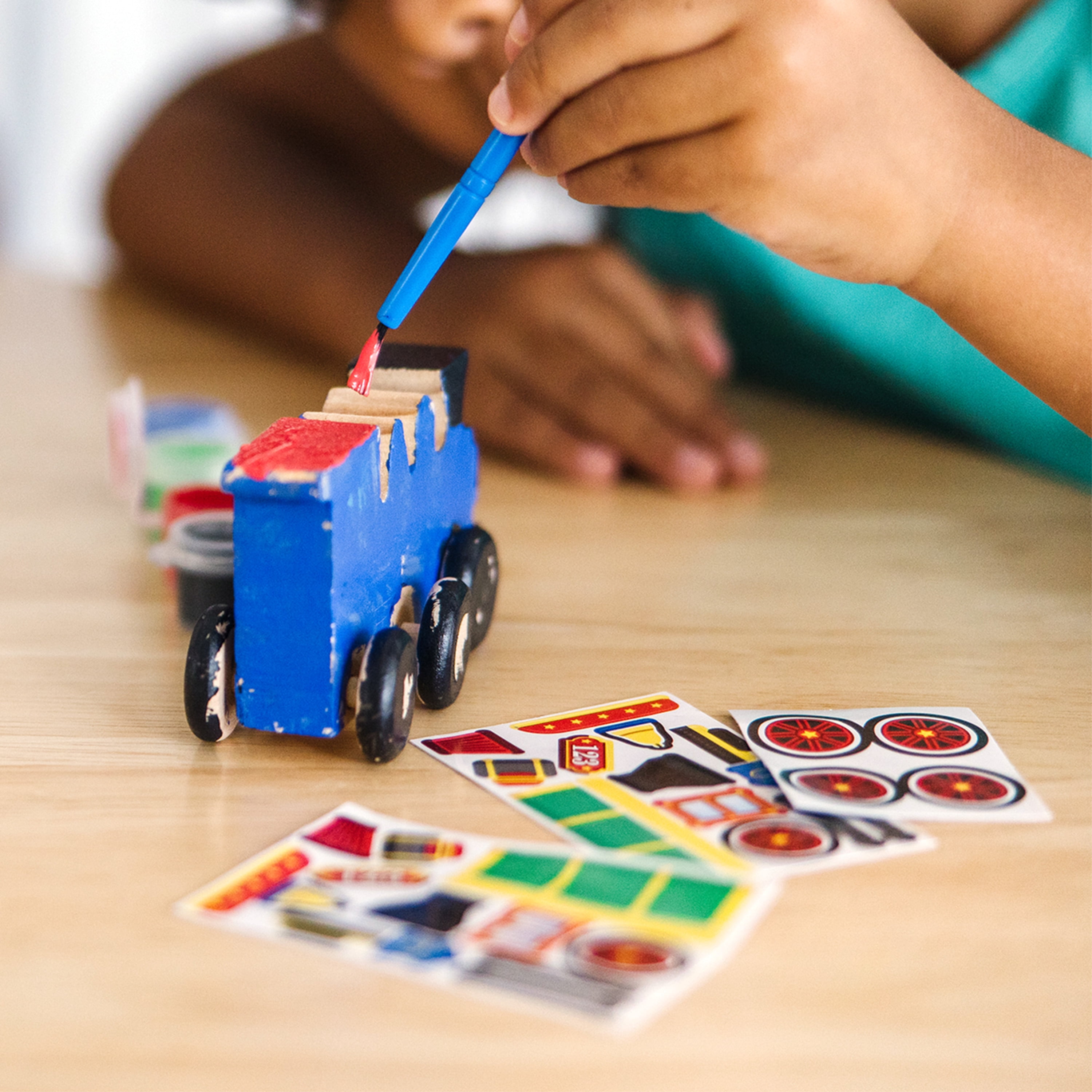 Melissa & Doug DYO Bundle - Monster Truck & Train