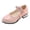 Pink, variant on Splozh Toddler Dress Shoes Girls Dress Shoes Wedding Bowknot Girl Shoes Princess Party School Shoes for Little Big Kids White,US 2