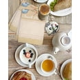 thumbnail image 4 of Yellow Summer Coastal Kitchen Dish Towels for Drying Dishes Set of 4, Modern Ocean Waves Starfish Shell Waffle Weave Microfiber Hand Tea Bathroom Towels Quick Dry & Absorbent Towel 15.7x23.6, 4 of 7