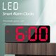 thumbnail image 4 of Smart digital alarm clock, small clock with snooze function, dimmable, temperature, date, 12/24 hours, small electronic desk clock for kitchen office, 4 of 4