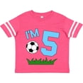 thumbnail image 3 of Inktastic I'm Five Fifth Birthday Soccer Boys or Girls Toddler T-Shirt, 3 of 5
