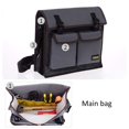 thumbnail image 4 of Eigraketly Bolsa de herramientas de hardware multifuncional, bolsa de hombro, bolsa de herramientas, organizador de caja Herramientas eléctricas gris y café L Eigraketly GJ2411-06B, 4 of 6