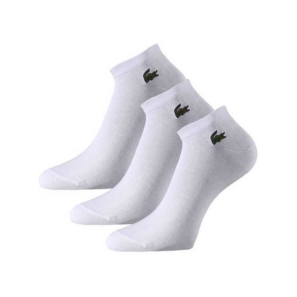 Lacoste Lacoste 's Men Plain Sport Socks White/White