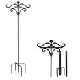 thumbnail image 2 of NWOKYZGH Shepherds Hooks for Outdoor, Heavy Duty Adjustable Bird Feeder Pole Garden Decor Shepherds Hook for Hanging Bird Feeder, Plant Baskets, Hummingbird Feeder for Outside, 2 of 7