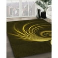 thumbnail image 3 of Ahgly Company Machine Washable Indoor Rectangle Transitional Dark Yellow Green Area Rugs, 2' x 3', 3 of 7