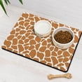 thumbnail image 3 of Dog Food Mat with Glitter Leopard Print, Absorbent Waterproof Pet Feeding Mat, Non-Slip, Quick Dry, Easy Clean Mat Featuring Fashionable Animal Spots and Texture, 3 of 7