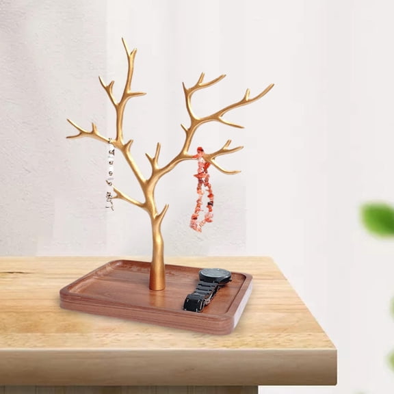 Segolike Jewelry Organizer Stand Desktop Jewelry Modern Style Stable Base Jewelry Display Rack for Earrings, Hair Accessories