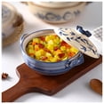 thumbnail image 6 of Japanese Donabe Clay Pot Casserole, Traditional Ceramic Family Hot Pot Cookware for Stew Soup Round Casserole, Stockpot Soup Pot for Steaming Heat-Insulating, 6 of 7