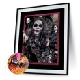 thumbnail image 3 of Cuadros Decorativos Diamante pintura 5D taladro redondo completo mosaico DIY película de terror Kit decoración de pared JShteea Nuevos Originales, 3 of 9