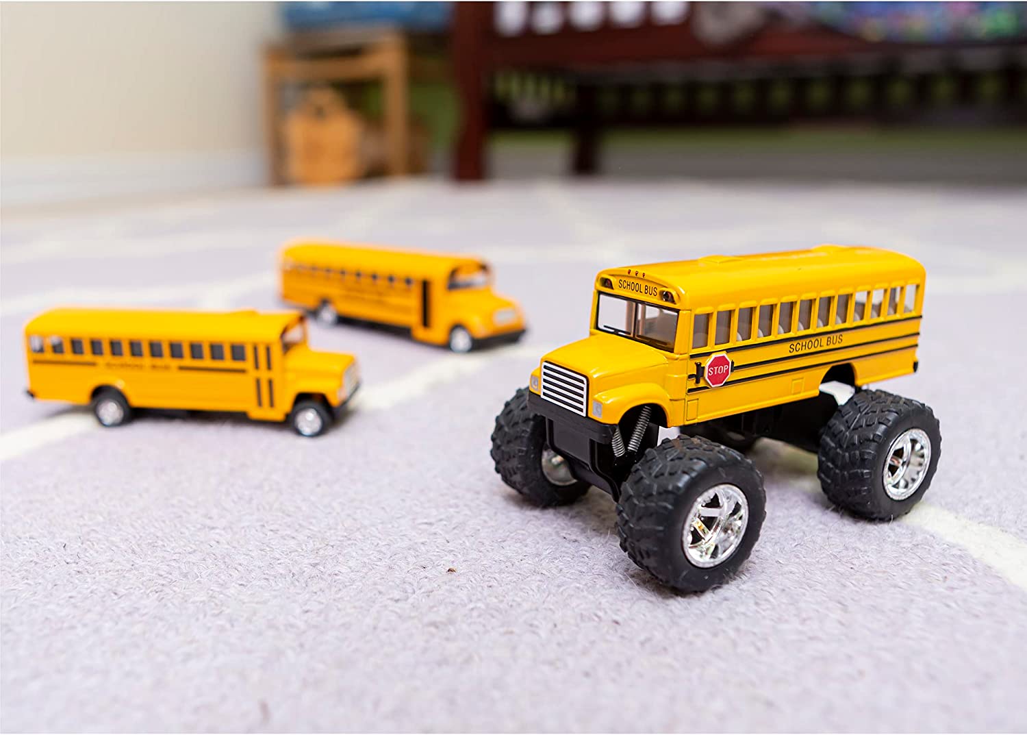 Toysmith 5020 Monster Bus, 5-Inch - image 5 of 7