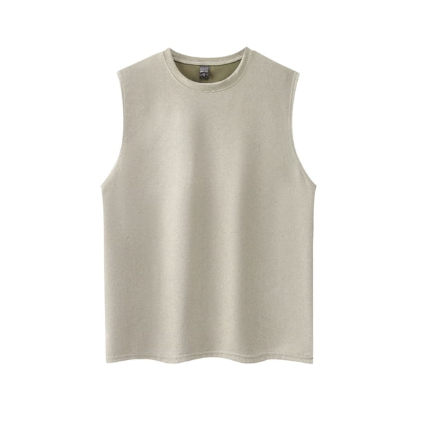 pstuiky Camisetas sin mangas para hombre, Camiseta de tirantes ajustada deportiva de punto con rayas verticales para hombre, con cuello en forma de I y hombros anchos. Camisas para hombres m