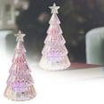 thumbnail image 2 of LED Christmas Tree Lights Battery Operated Tabletop Decoration, PC Material Artificial Mini Christmas Tree with Lights for Fireplace Mantel Windowsill Bedroom Living Room Holiday Party Decor, 2 of 8