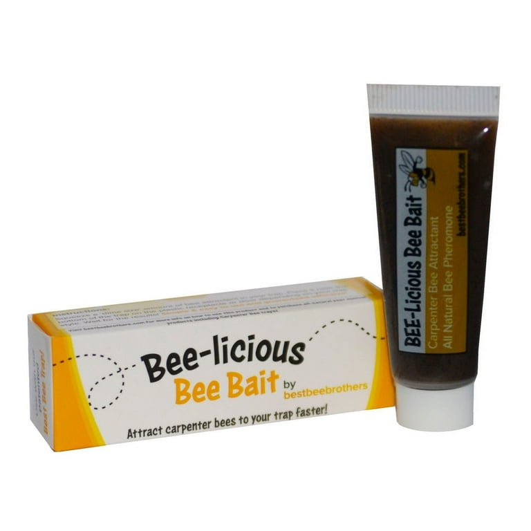 Best Bee Brothers' Bee-licious Carpenter Bee Trap Attractant, Nest
