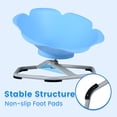 thumbnail image 4 of OLAKIDS Sensory Spinning Chair, Flower Shape 360° Swivel Seat for Autistic Kids Autism ADHD Children with Non-Slip Design, Sit and Spin Toy for Body Balance Coordination Training, 4 of 9