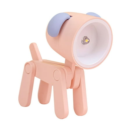 

Cglfd Cute Pet Night Light Student Dormitory Reading Mini Table Lamp Bedroom Sleep Lamp Desktop Creative Decoration