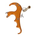 thumbnail image 2 of Bow Release Aids Aluminum Alloy Sensitivity Adjustable 4 Fingers Compound Bow Release Aids Gold, 2 of 9