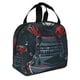 thumbnail image 2 of Easygdp Red Black Eastern Panda Warrior Bolsa Térmica Premium - Tela Oxford Impermeable, Gran Capacidad, Bolsillo Frontal, Unisex para Trabajo, Escuela, Actividades al Aire Libre y Picnics, 2 of 8