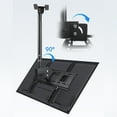 thumbnail image 4 of Soporte De Techo Para TV, Soporte De Montaje Para TV, Hoja Laminada En Frío Ajustable De Fácil Operación Para Televisores De 32 A 85 Pulgadas Para Oficina Para Dormitorio, 4 of 7