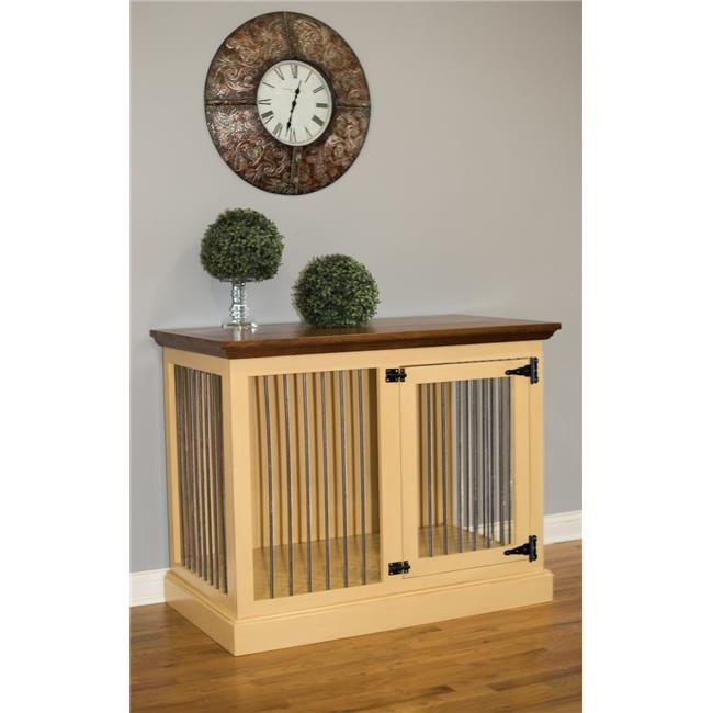 Eagle Furniture K9MS352544IVCR Cozy K9 Medium Single Dog Crate