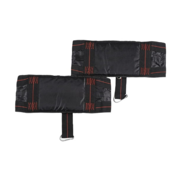 2x Costas abdominales colgantes correas de fitness en la pierna de la pierna del ejercicio las correas abdominales para el ejercicio entrenamiento