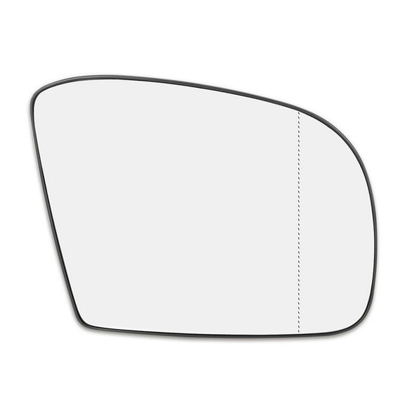 Car Mirror Glass Heated with Backing Plate Passenger Side RH for Mercedes-Benz GL320 ML320 R320
