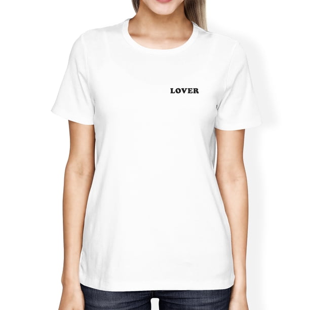 simple white tee