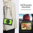 thumbnail image 5 of Case for Samsung Galaxy Tab S10 Ultra 2024/ S9 Ultra/ S8 Ultra 14.6 Inch with Screen Protector, 360 Degree Rotating Kickstand Hand Strap Shockproof Cover with Shoulder Strap, Lime PC, 5 of 7