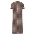 thumbnail image 5 of Fewfanhot Women's Long Robe with Zipper, Knit Cardigan Housecoat, Soft Bathrobe with Pockets, Cozy Full-Length Loungewear Dress, 5 of 7