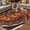 Orange, variant on Brown Orange Black Outdoor Rug for Patio/Deck/Porch, Non-Slip Large Area Rug 5 x 7 Ft, Modern Tie-dyeing Ombre Abstract Art Indoor Outdoor Rugs Washable Area Rugs, Camping Rug Carpet Runner