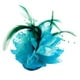 thumbnail image 1 of Accesorio para el cabello para mujer, broche de flores de plumas, adornos de ramillete azul, 1 of 9